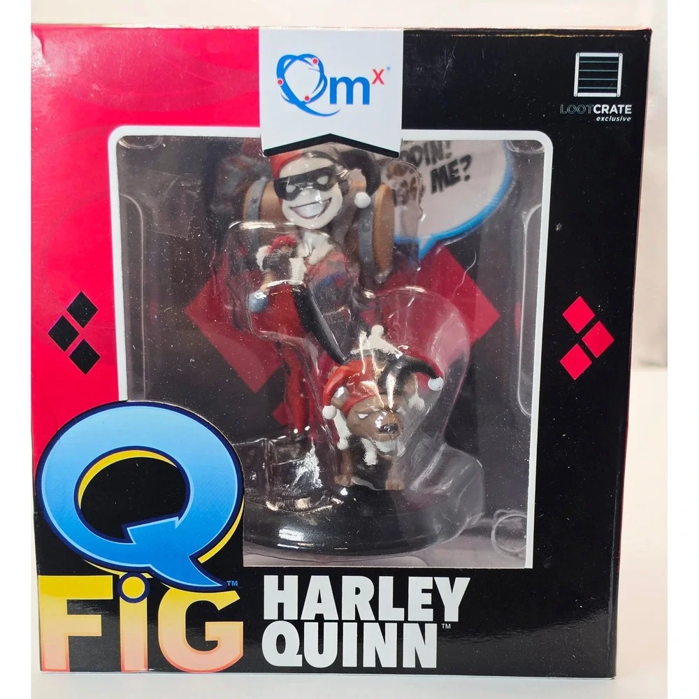 QMx Q-Fig Harley Quinn DC Comics Loot Crate Exclusive Figure Batman Animated